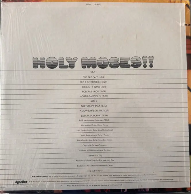 HOLY MOSES 1971 – Image 2