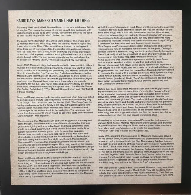 MANFRED MANN CHAPTER 3 – Image 3