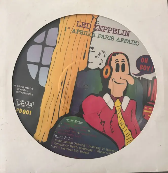 LED ZEPPELIN PICTURE DISC – Image 3