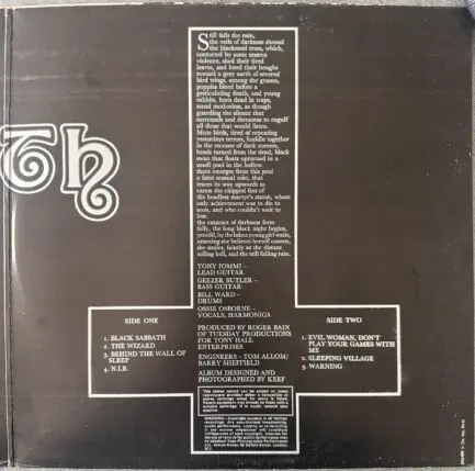 BLACK SABBATH – Image 4