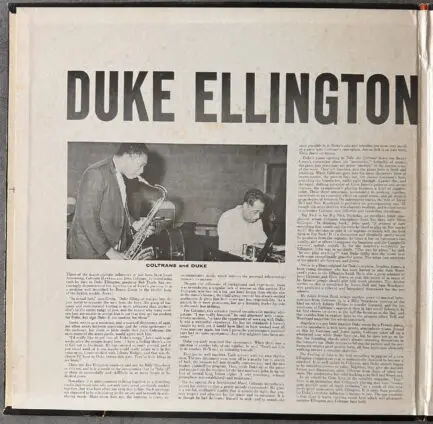 DUKE ELLINGTON JOHN COLTRANE – Image 3