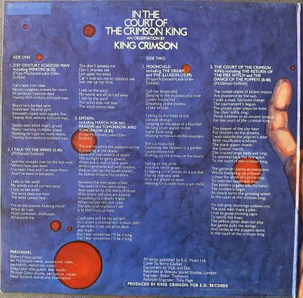 KING CRIMSON IN THE COURT... – Image 3