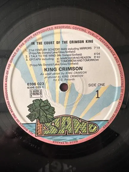 KING CRIMSON IN THE COURT... – Image 5